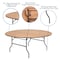 Flash Furniture Round Folding Table, Wood Top, Wood Grain YT-WRFT72-TBL-GG - alternate 4