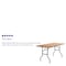 Flash Furniture Rectangle Folding Table, Wood Top, Wood Grain YT-WTFT30X60-TBL-GG - alternate 8