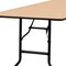 Flash Furniture Rectangle Folding Table, Wood Top, Wood Grain YT-WTFT30X96-TBL-GG - alternate 4