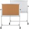 Flash Furniture Cork/Marker Board, 45.25W x 54.75H YU-YCI-001-CK-GG - alternate 3