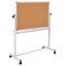 Flash Furniture Cork/Marker Board, 45.25W x 54.75H YU-YCI-001-CK-GG - alternate 6