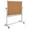 Flash Furniture Cork/Marker Board, 53"W x 62.5"H YU-YCI-003-CK-GG - alternate 8