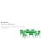 Flash Furniture Rectangle Activity Table, Plastic, Steel, Green YU-YCX-0013-2-RECT-TBL-GREEN-E-GG - alternate 2