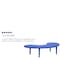 Flash Furniture Kidney Activity Table, Plastic, Steel, Blue YU-YCX-004-2-MOON-TBL-BLUE-GG - alternate 8