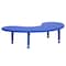 Flash Furniture Kidney Activity Table, Plastic, Steel, Blue YU-YCX-004-2-MOON-TBL-BLUE-GG - alternate 6