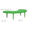 Flash Furniture Kidney Activity Table, Plastic, Steel, Green YU-YCX-004-2-MOON-TBL-GREEN-GG - alternate 9