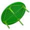 Flash Furniture Round Activity Table, Plastic, Steel, Green YU-YCX-005-2-ROUND-TBL-GREEN-GG - alternate 2