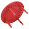 Flash Furniture Round Activity Table, Plastic, Steel, Red YU-YCX-007-2-ROUND-TBL-RED-GG - alternate 5