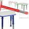 Flash Furniture Rectangle Activity Table, Plastic, Steel, Red YU-YCY-098-RECT-TBL-RED-GG - alternate 4