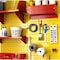 Wall Control Industrial Pegboard, Yellow Metal Peg Boards, PK2 35-IP-3232-Y - alternate 2