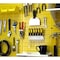 Wall Control Industrial Pegboard, Yellow Metal Peg Boards, PK2 35-IP-3232-Y - alternate 9