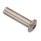 Zoro Select Barrel Bolt, #10-24, 1 in Brl Lg, 1/4 in Brl Dia, Stainless Steel Plain Z4416T6S - alternate 1