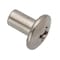 Ampg Barrel Nut, 3/8"-16, 3/4 in Brl Lg, 7/16 in Brl Dia, 18-8 Stainless Steel Unfinished Z4745 - alternate 1