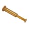 Zoro Select Arch Barrel, #10-32, 1 3/16 in Brl Lg, 5/16 in Brl Dia, Brass Plain Z5005 - alternate 1