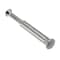 Zoro Select Arch Barrel, 1/4"-20, 2 1/16 in Brl Lg, 3/8 in Brl Dia, Brass Chrome-Plated Z5300 - alternate 1