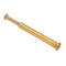 Zoro Select Arch Barrel, 1/4"-20, 3 in Brl Lg, 3/8 in Brl Dia, Brass Plain Z5302 - alternate 1