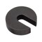 Zoro Select Slotted Washer, For Screw Size #10 , Steel Black Oxide Finish Z9421 - alternate 1