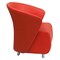 Flash Furniture Accent Chair, 26-1/2" x 32-1/2", Upholstery Color: Red ZB-6-GG - alternate 2