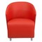 Flash Furniture Accent Chair, 26-1/2" x 32-1/2", Upholstery Color: Red ZB-6-GG - alternate 4