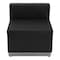 Flash Furniture 9 pcs. Living Room Set, 25-1/4" to 144-1/2" x 27", Upholstery Color: Black ZB-803-410-SET-BK-GG - alternate 3
