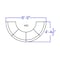 Flash Furniture 4 pcs. Living Room Set, 25-1/4" to 52-1/2" x 27", Upholstery Color: White ZB-803-480-SET-WH-GG - alternate 3