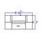 Flash Furniture 6 pcs. Living Room Set, 25-1/4" to 51" x 27", Upholstery Color: Black ZB-803-500-SET-BK-GG - alternate 2