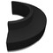 Flash Furniture 4 pcs. Living Room Set, 25-1/4" to 52-1/2" x 27", Upholstery Color: Black, Series: Alon ZB-803-520-SET-BK-GG - alternate 5