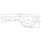 Flash Furniture 9 pcs. Living Room Set, 25-1/4" to 74" x 27", Upholstery Color: Black ZB-803-560-SET-BK-GG - alternate 4