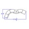 Flash Furniture 6 pcs. Living Room Set, 25-1/4" to 66" x 27", Upholstery Color: Black ZB-803-580-SET-BK-GG - alternate 4