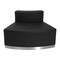 Flash Furniture 6 pcs. Living Room Set, 25-1/4" to 66" x 27", Upholstery Color: Black ZB-803-580-SET-BK-GG - alternate 7