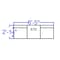 Flash Furniture 3 pcs. Living Room Set, 25-1/4" to 25-1/2" x 27", Upholstery Color: Black ZB-803-670-SET-BK-GG - alternate 5