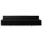 Flash Furniture 3 pcs. Living Room Set, 25-1/4" to 25-1/2" x 27", Upholstery Color: Black ZB-803-680-SET-BK-GG - alternate 4