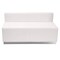 Flash Furniture 3 pcs. Living Room Set, 25-1/4" to 25-1/2" x 27", Upholstery Color: White, Frame Material: Metal ZB-803-680-SET-WH-GG - alternate 4