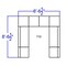 Flash Furniture 8 pcs. Living Room Set, 25-1/4" to 102-1/2" x 27", Upholstery Color: Black ZB-803-710-SET-BK-GG - alternate 3