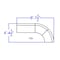 Flash Furniture 3 pcs. Living Room Set, 25-1/4" to 52-1/2" x 27", Upholstery Color: Black, Series: Alon ZB-803-750-SET-BK-GG - alternate 3