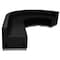 Flash Furniture 4 pcs. Living Room Set, 25-1/4" to 89-1/2" x 27", Upholstery Color: Black ZB-803-760-SET-BK-GG - alternate 7
