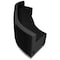 Flash Furniture 3 pcs. Living Room Set, 25-1/4" to 33-1/2" x 27", Upholstery Color: Black, Shape: Concave ZB-803-770-SET-BK-GG - alternate 4
