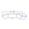 Flash Furniture 3 pcs. Living Room Set, 25-1/4" to 33-1/2" x 27", Upholstery Color: White, Shape: Concave ZB-803-770-SET-WH-GG - alternate 4