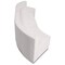 Flash Furniture 3 pcs. Living Room Set, 25-1/4" to 33-1/2" x 27", Upholstery Color: White, Shape: Concave ZB-803-770-SET-WH-GG - alternate 5