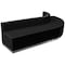 Flash Furniture 3 pcs. Living Room Set, 25-1/4" to 52-1/2" x 27", Upholstery Color: Black, Frame Material: Metal ZB-803-790-SET-BK-GG - alternate 5