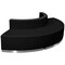Flash Furniture 3 pcs. Living Room Set, 25-1/4" to 42" x 27", Upholstery Color: Black ZB-803-800-SET-BK-GG - alternate 4