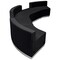 Flash Furniture 5 pcs. Living Room Set, 25-1/4" to 52" x 27", Upholstery Color: Black, Series: Alon ZB-803-810-SET-BK-GG - alternate 6