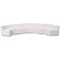 Flash Furniture 5 pcs. Living Room Set, 25-1/4" to 52" x 27", Upholstery Color: White, Series: Alon ZB-803-820-SET-WH-GG - alternate 8