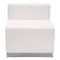 Flash Furniture 3 pcs. Living Room Set, 25-1/4" to 30-1/2" x 27", Upholstery Color: White ZB-803-830-SET-WH-GG - alternate 8