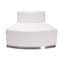 Flash Furniture 3 pcs. Living Room Set, 25-1/4" to 30-1/2" x 27", Upholstery Color: White ZB-803-830-SET-WH-GG - alternate 10