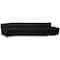 Flash Furniture 3 pcs. Living Room Set, 25-1/4" to 41-1/2" x 27", Upholstery Color: Black ZB-803-850-SET-BK-GG - alternate 7