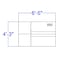Flash Furniture 4 pcs. Living Room Set, 25-1/4" to 51" x 27", Upholstery Color: Black ZB-803-880-SET-BK-GG - alternate 4