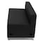 Flash Furniture Loveseat, 25-1/4" x 27", Upholstery Color: Black ZB-803-LS-BK-GG - alternate 6