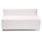 Flash Furniture Loveseat, 25-1/4" x 27", Upholstery Color: White ZB-803-LS-WH-GG - alternate 6