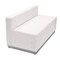 Flash Furniture Loveseat, 25-1/4" x 27", Upholstery Color: White ZB-803-LS-WH-GG - alternate 3